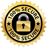 100%安全SSL Checkout徽章