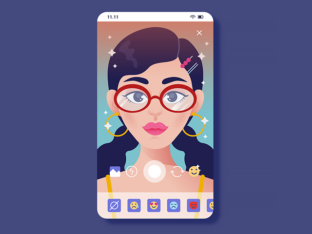 Jużaw Instagram AR Filtri